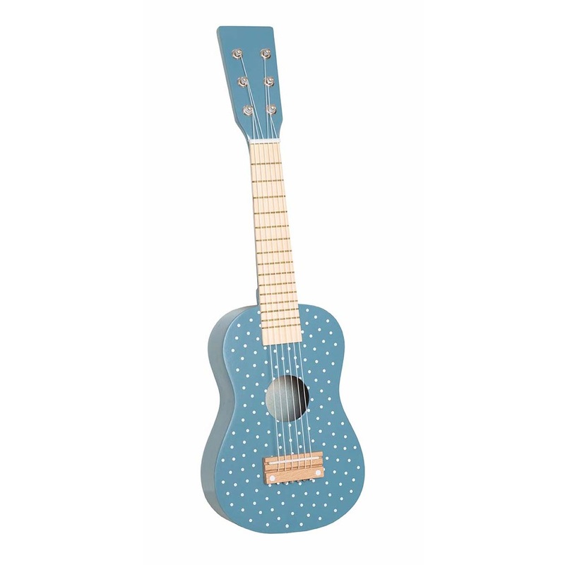 Guitar, Dots – Blue