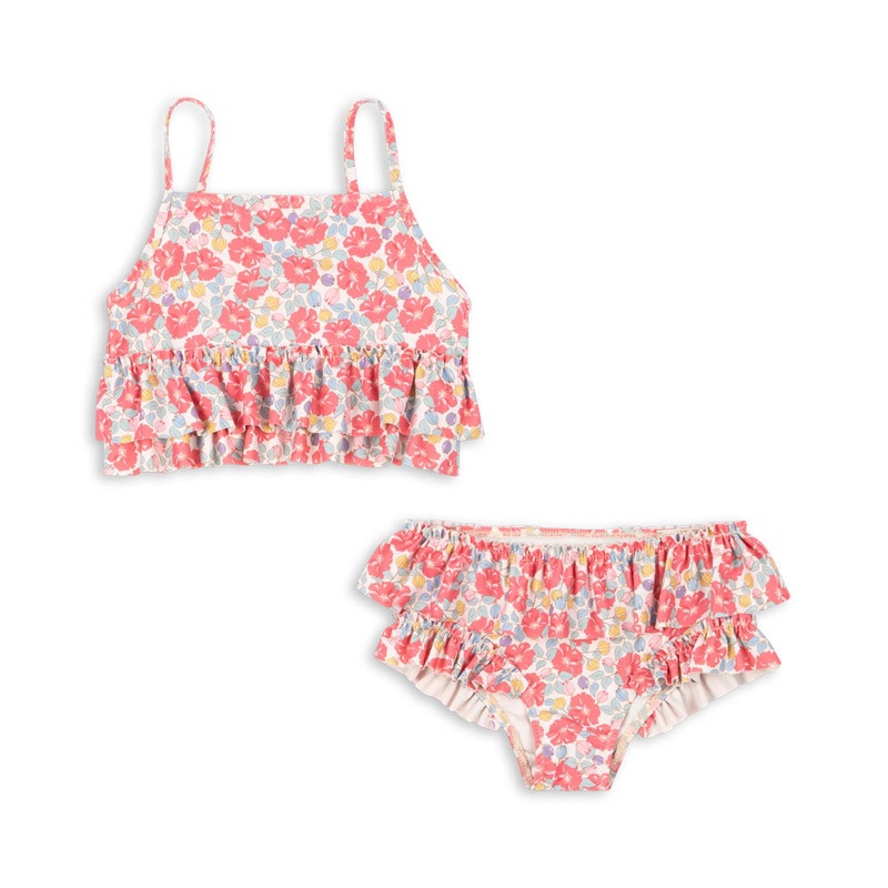 Manuca Frill Bikini – Rose Anglaise