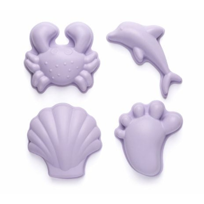 Sand Moulds 4-Pack – Dusty Purple