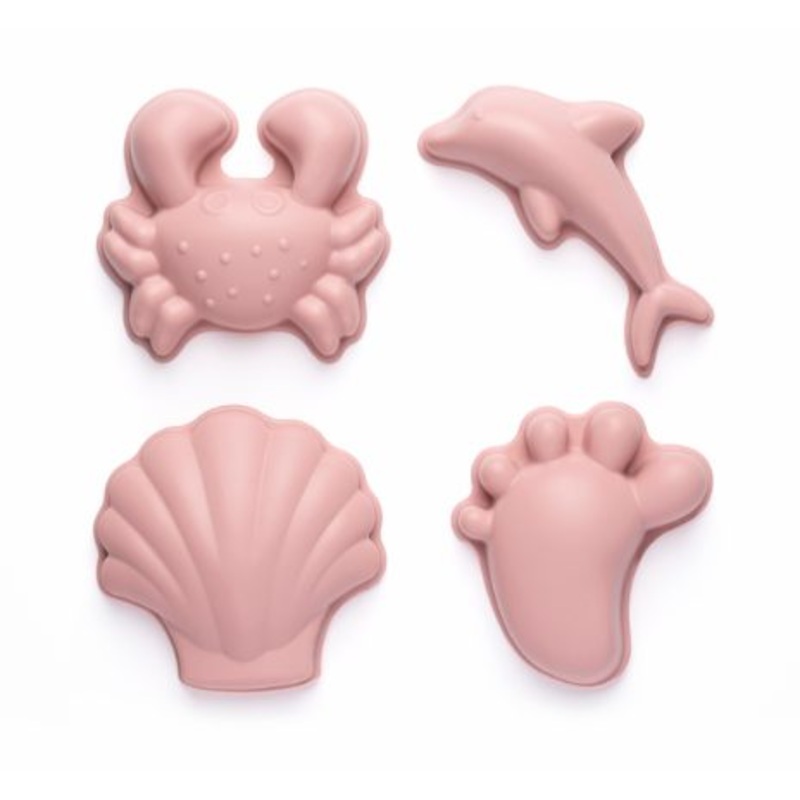 Sand Moulds 4-Pack – Dusty Rose