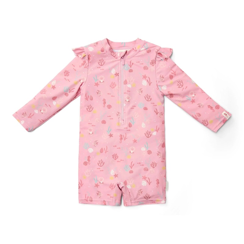 Swimsuit, Long Sleeves – Ocean Treasures Pink