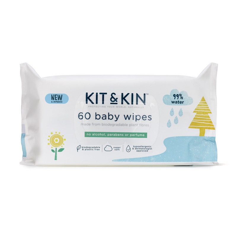 Wipes, Biodegradable (60 pack)