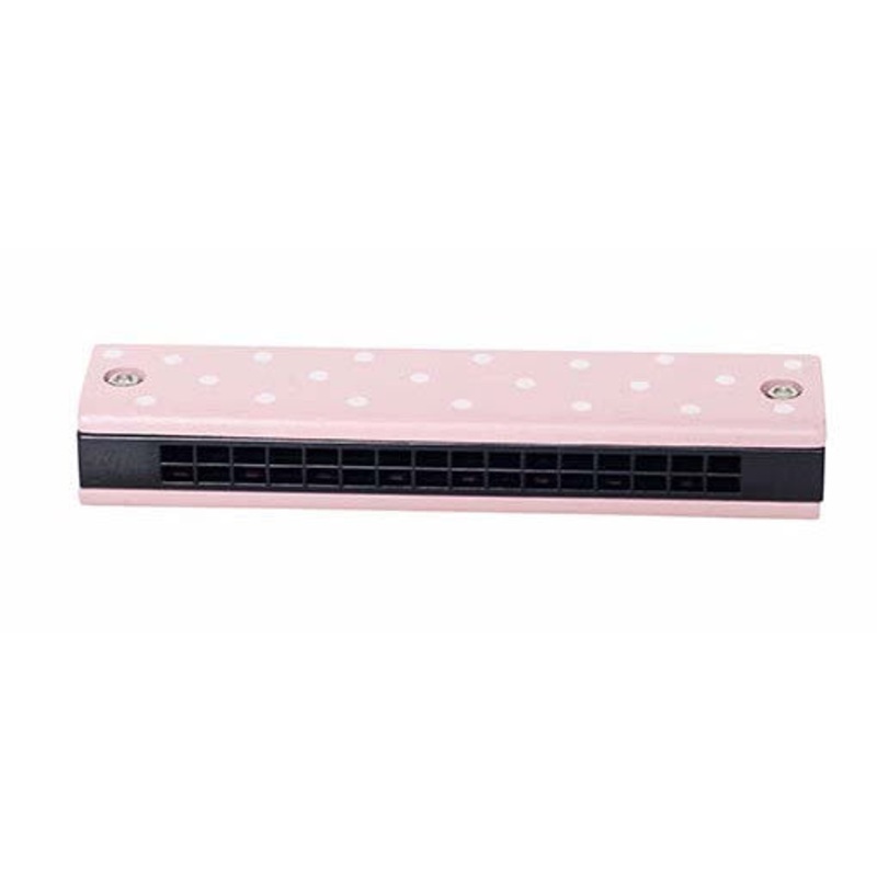 Harmonica, Dots – Pink