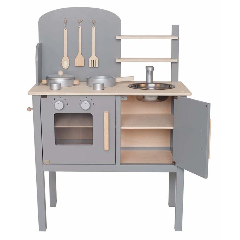 Kitchen with accessories – Grey