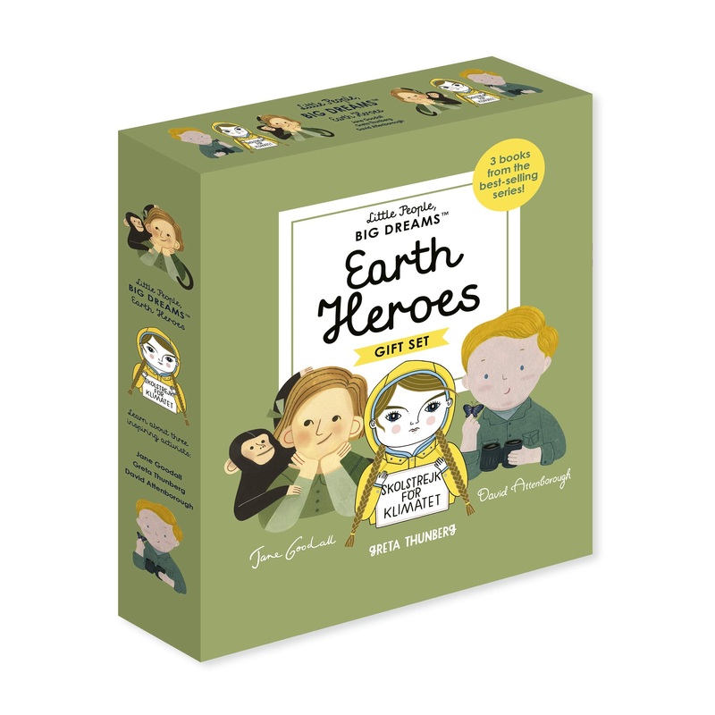 Little People, BIG DREAMS: Earth Heroes – Box Set of 3