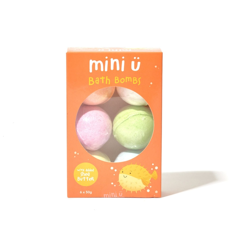 Bath Bombs with Sponge Toy Surprise (6 Pack X 50g)