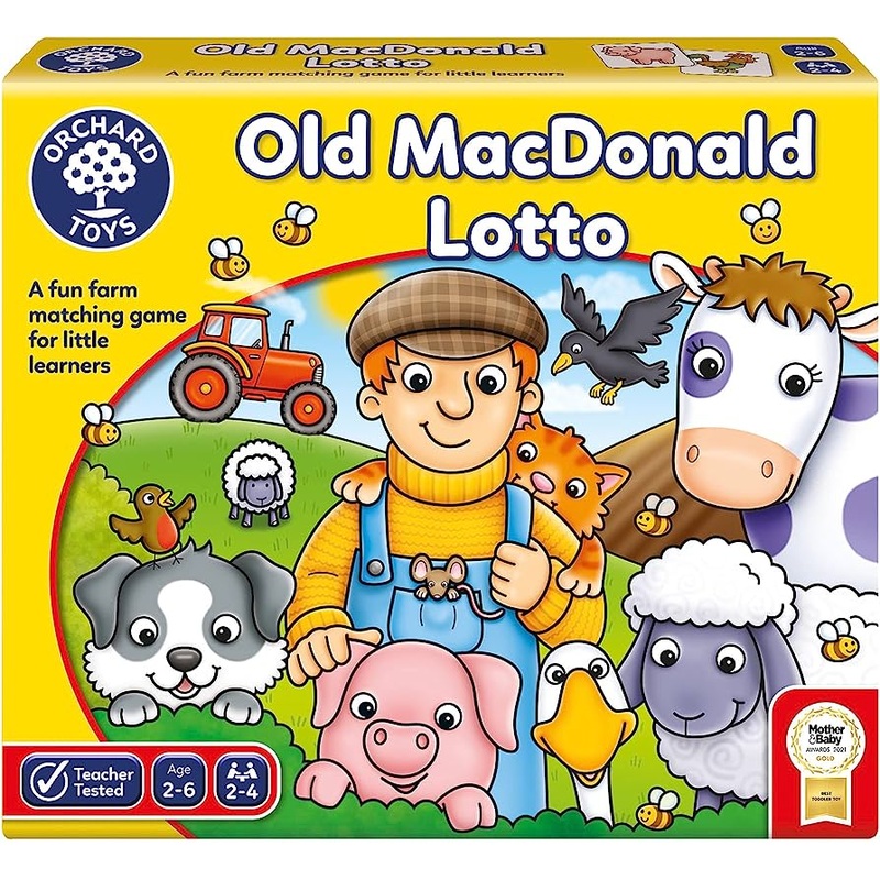 Game (Lotto Game) – Old MacDonald (2-6 Years)