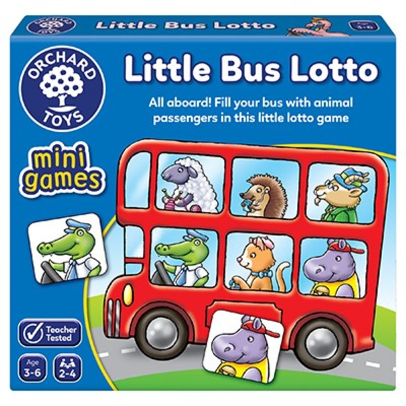 Game (Mini Game) – Little Bus Lotto (3-6 Years)