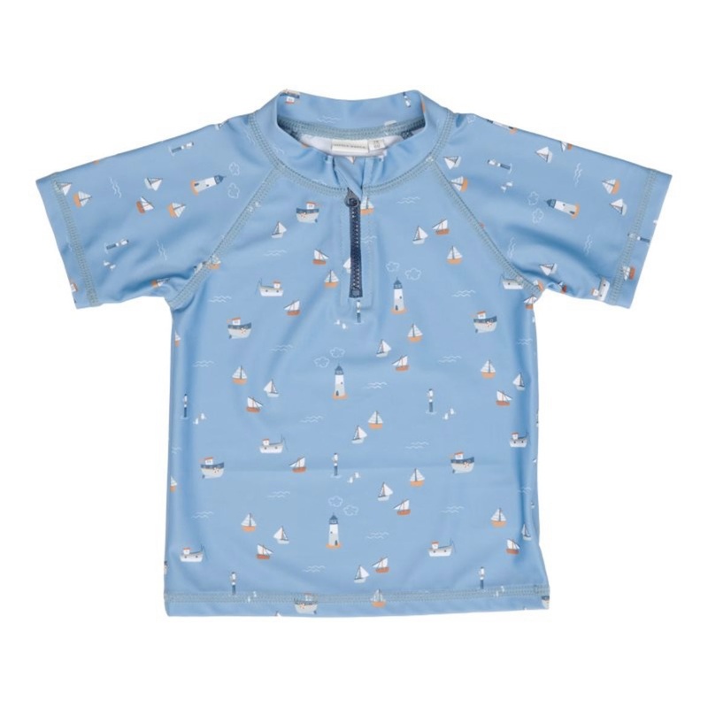Swim T-Shirt, Sailors Bay – Dark Blue (UPF 50+) Various Sizes