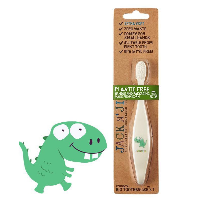 Toothbrush, Biodegradable – Dino