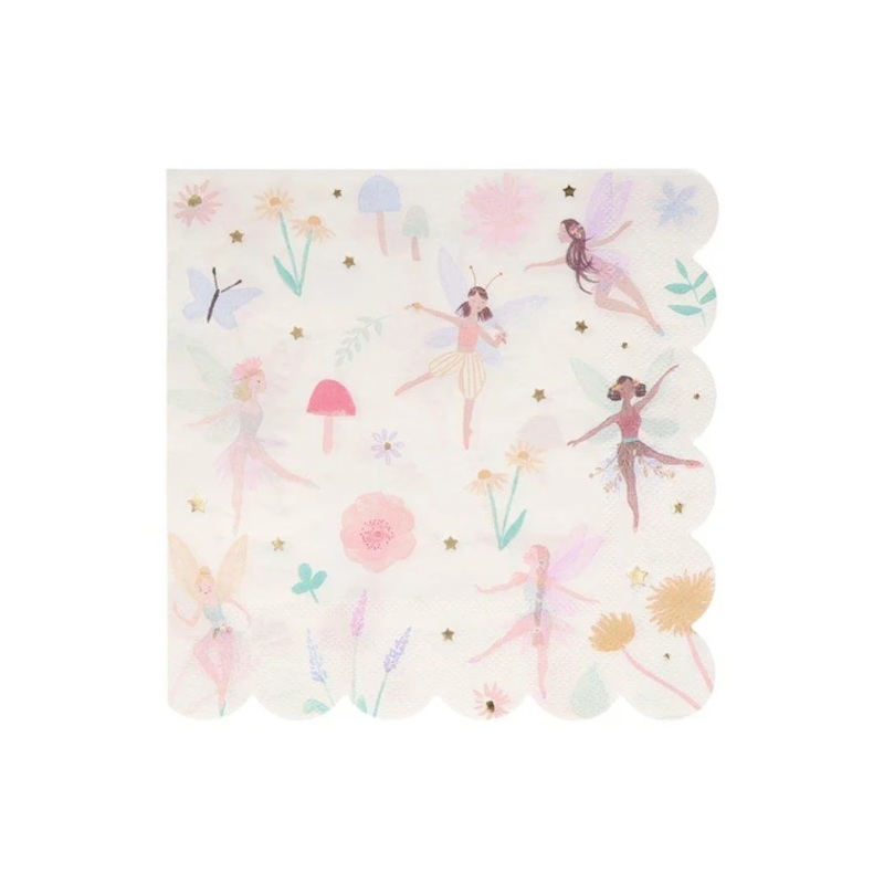 Napkins, Large Set of 16 – Fairy