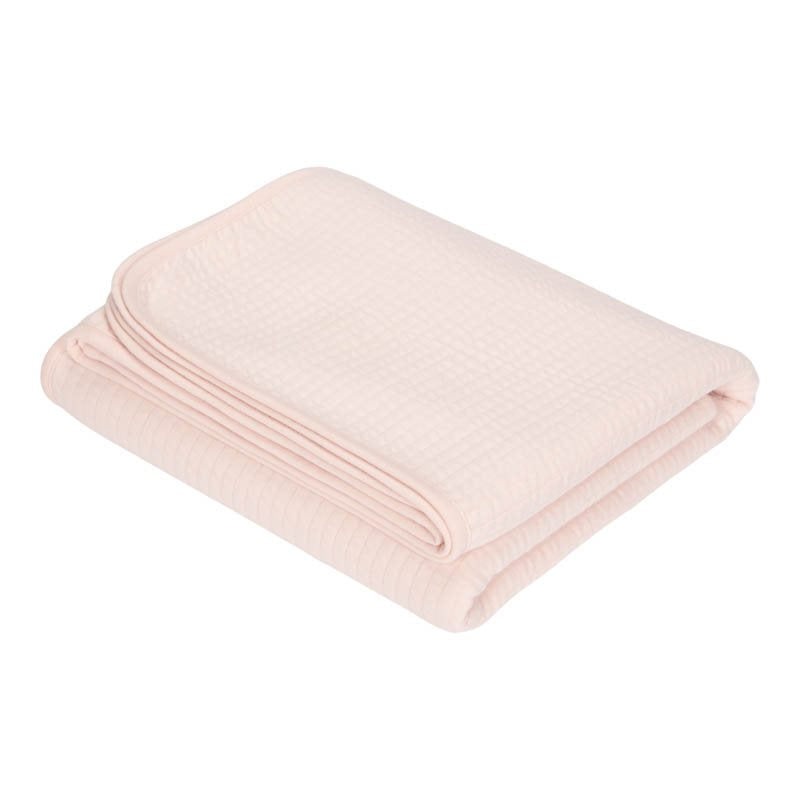 Cot Summer Blanket, Cotton – Pure Soft Pink