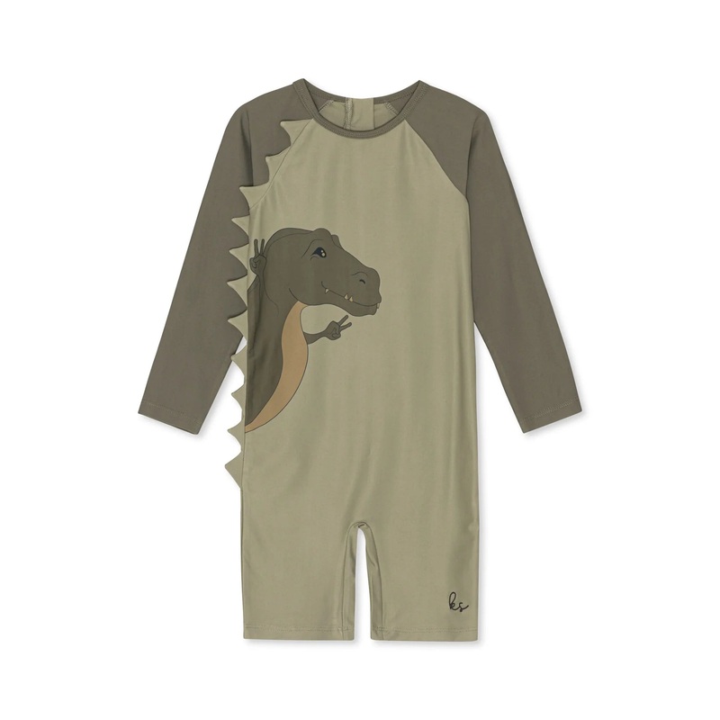 Swim Onesie, UPF 50+ – Dino