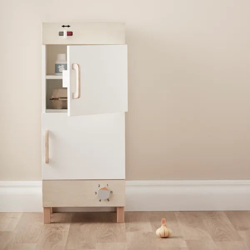 Fridge & Freezer – White/ Natural