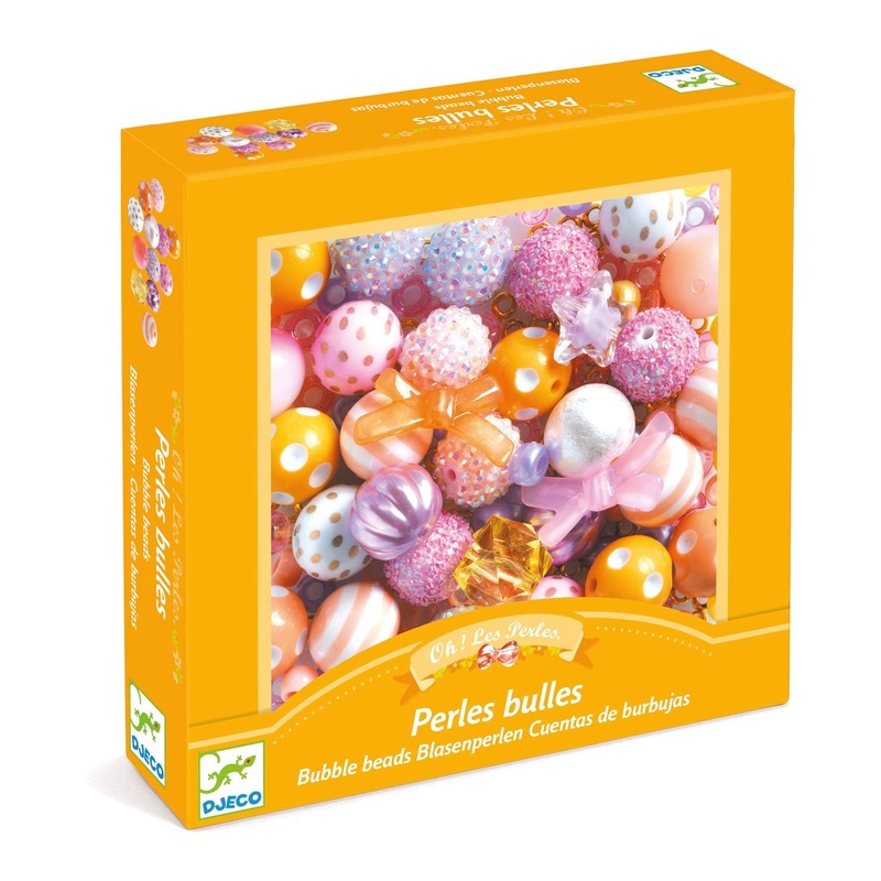 Bubble Beads (200 Beads) to Create Jewellery – Gold