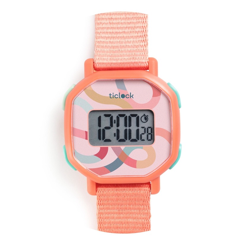 Digital Watch – Pastel Volute