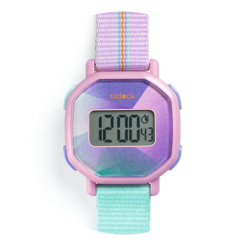 Digital Watch – Purple Prisma