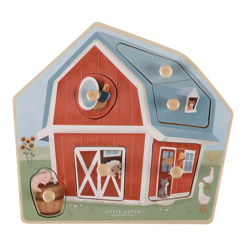 Puzzle, Wooden – Little Farm (12+ Months)