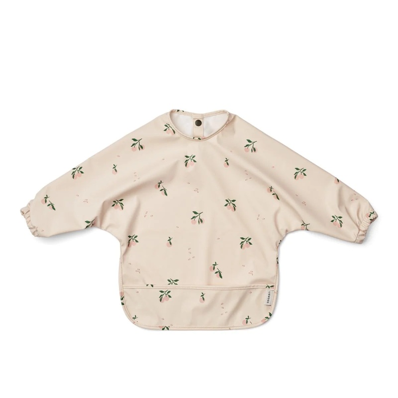 Bib, Long-Sleeves Merle – Peach/ Sea Shell Mix