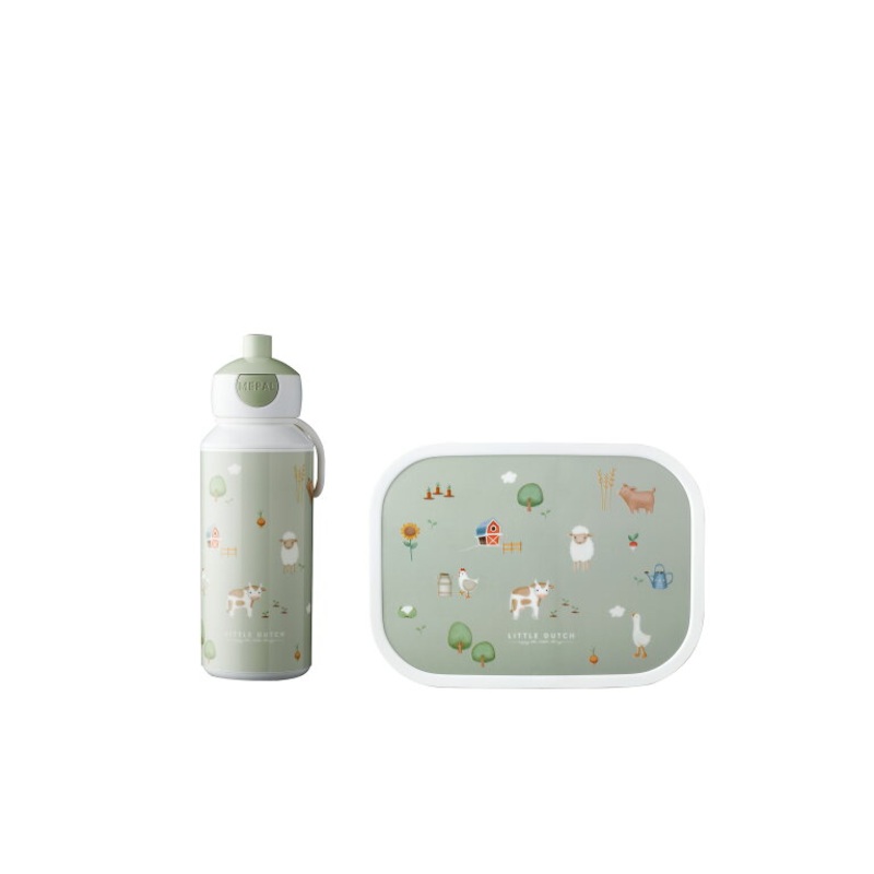 Lunch Set (Bottle + Lunchbox) – Little Farm