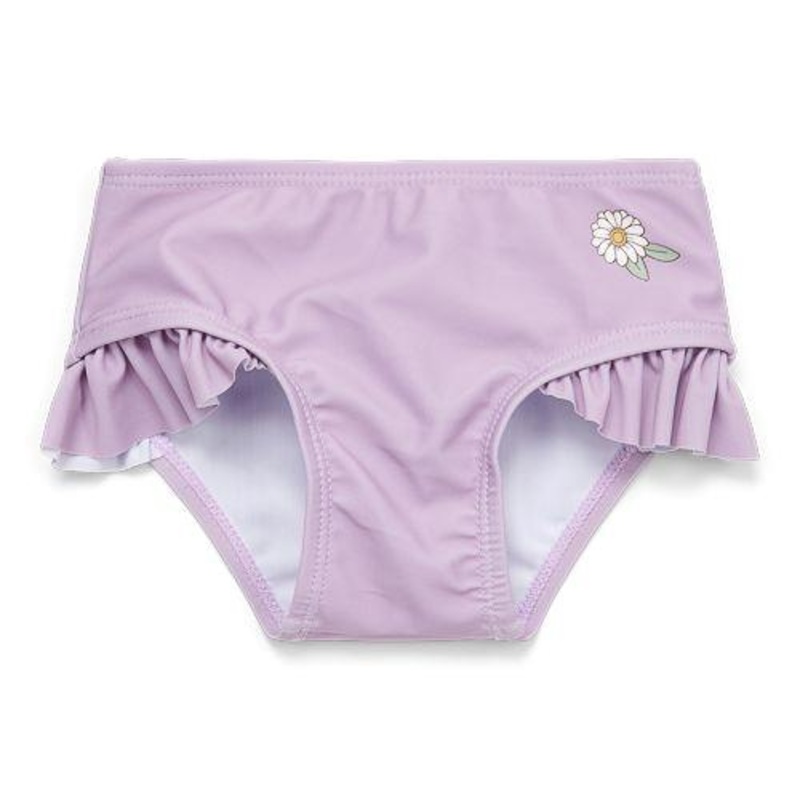 Swim Pants, Ruffles – Mauve