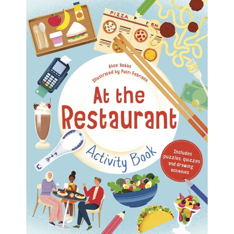 At the Restaurant Activity Book