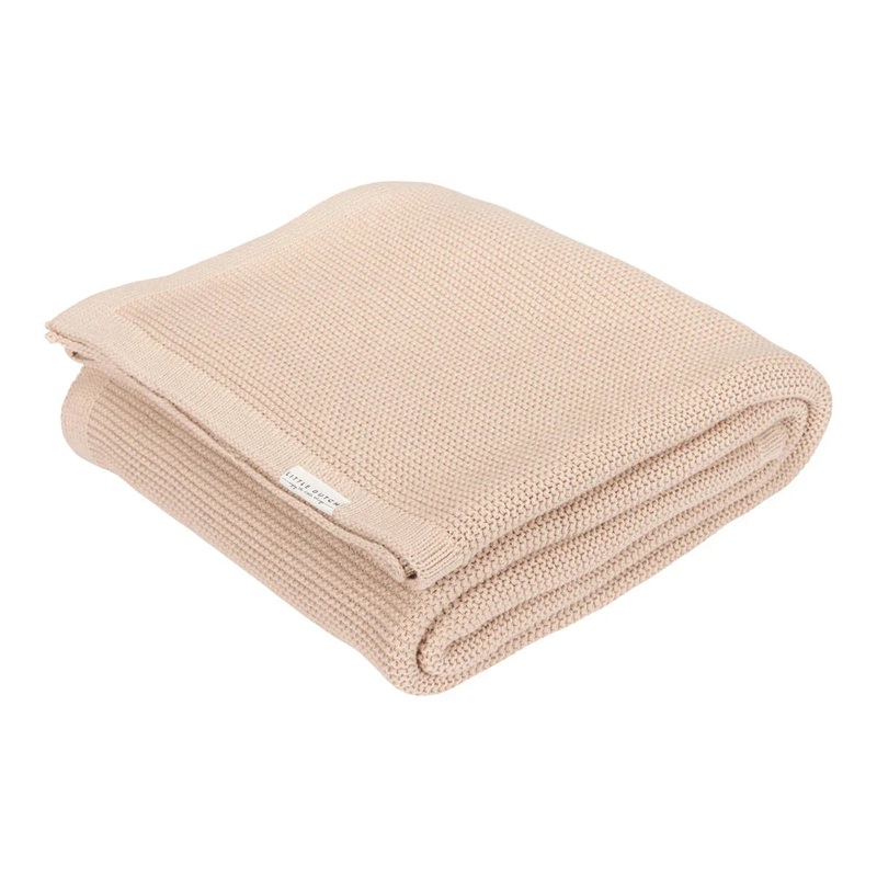 Bassinet Blanket, Knitted – Beige (70 X 100cm)