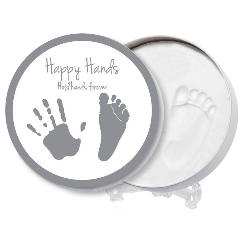 Happy Hands 2D Round Tin Hand Print