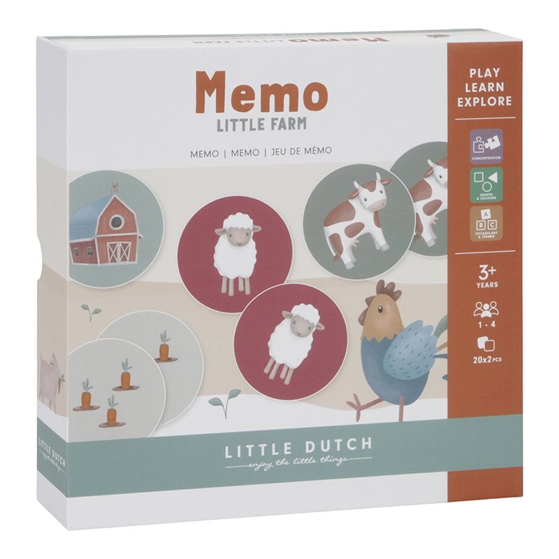Memory Game – Little Farm (3+ Years)