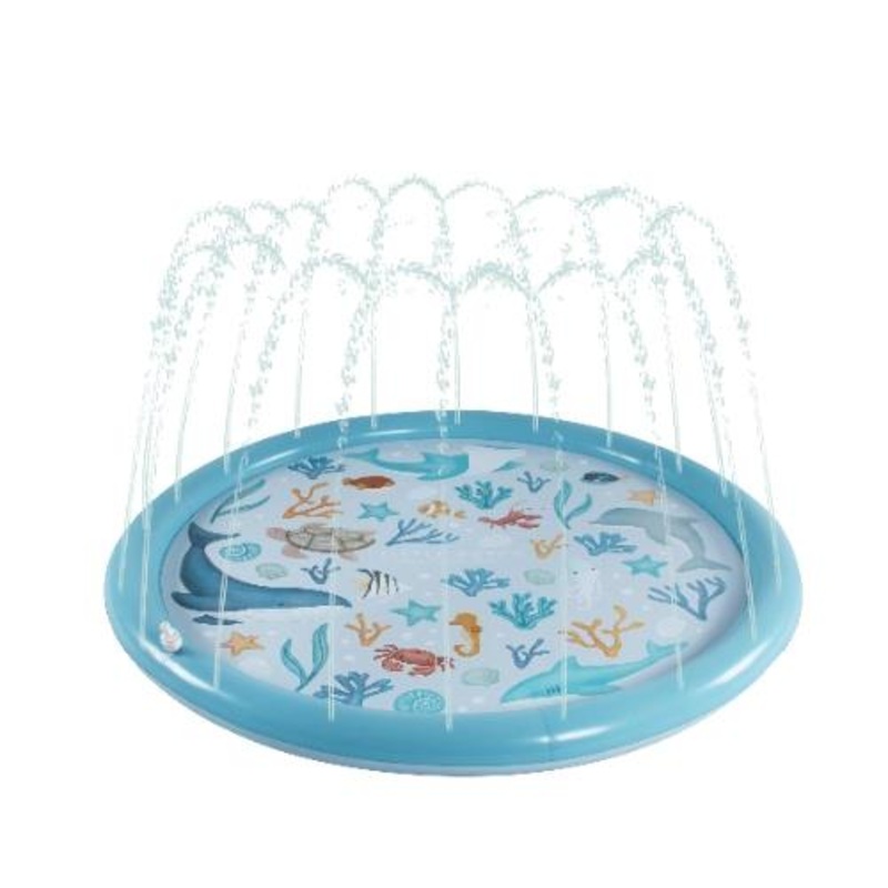 Sprinkler Mat – Ocean Dreams Blue