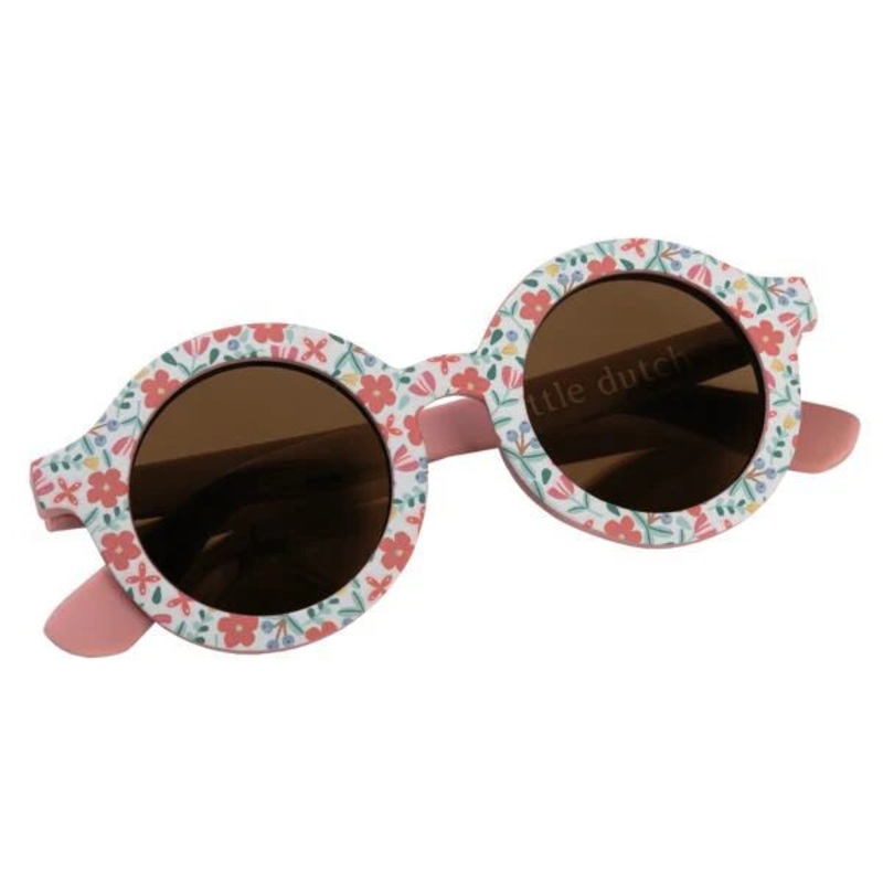 Kid’s Sunglasses – Round Flowers (2+ Years)