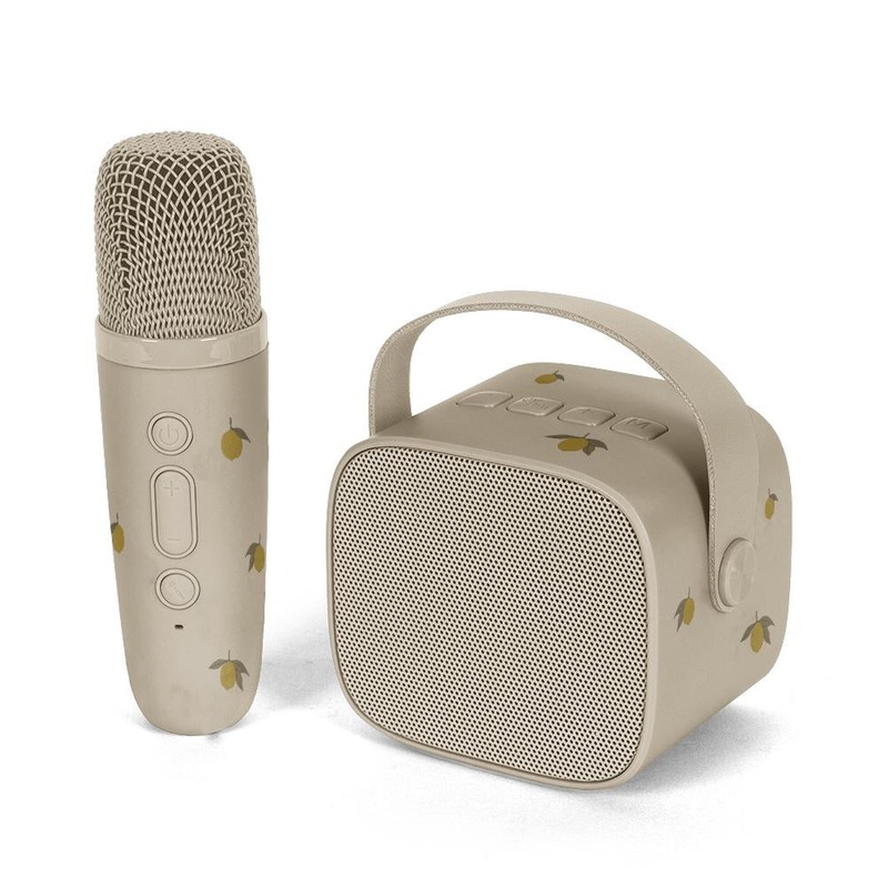 Kids Karaoke, Bluetooth Speaker & Wireless Microphone – Lemon