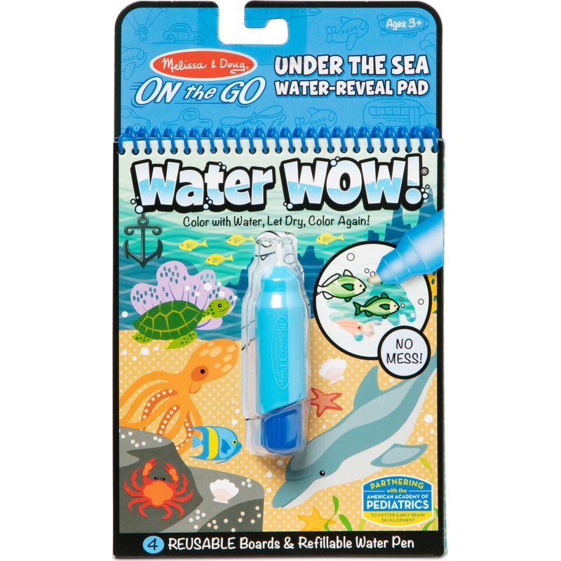 Water Wow! – Under The Sea Water Reveal Pad – On the Go Travel Activity