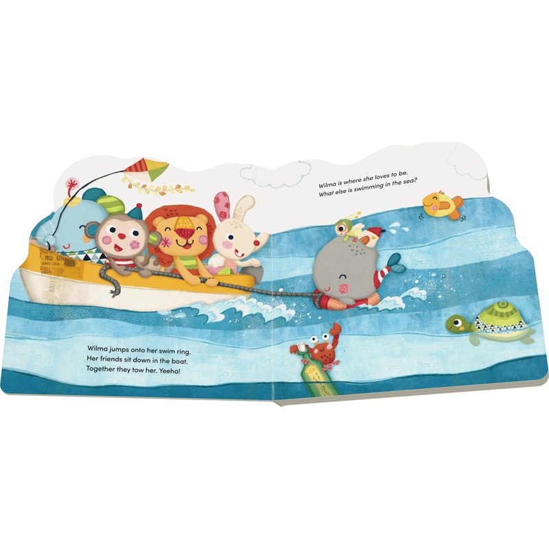 Wilma the Whale Loves Her Bath Board Book