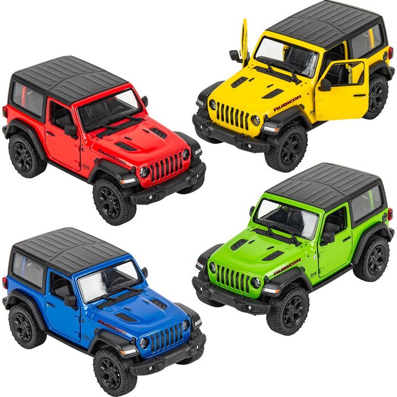 5 Die-cast 2018 Jeep Wrangler Hard Top