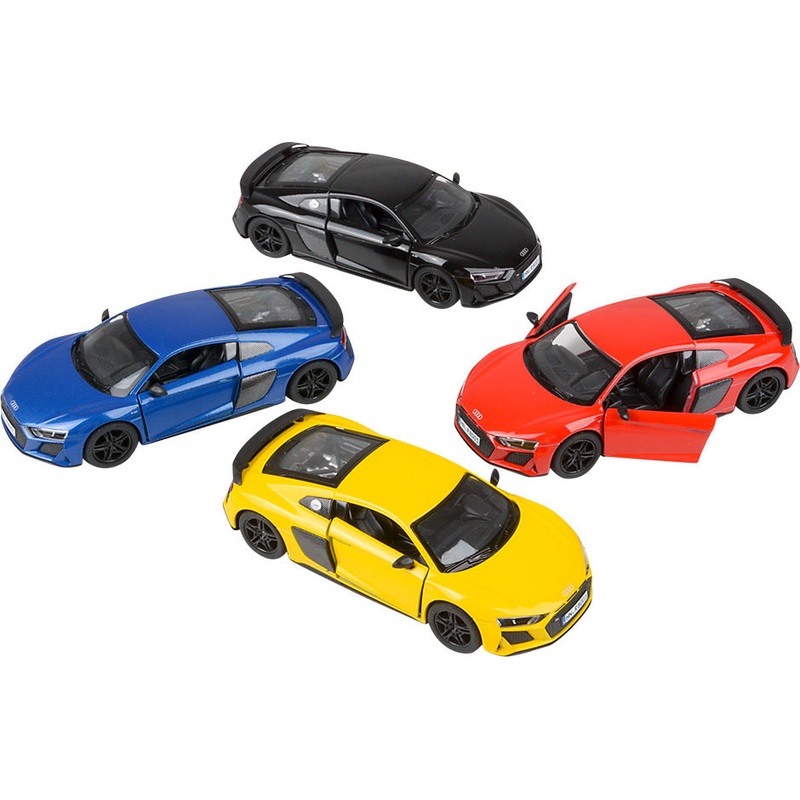 5 Die-cast Pull Back 2020 Audi R8 Coupe