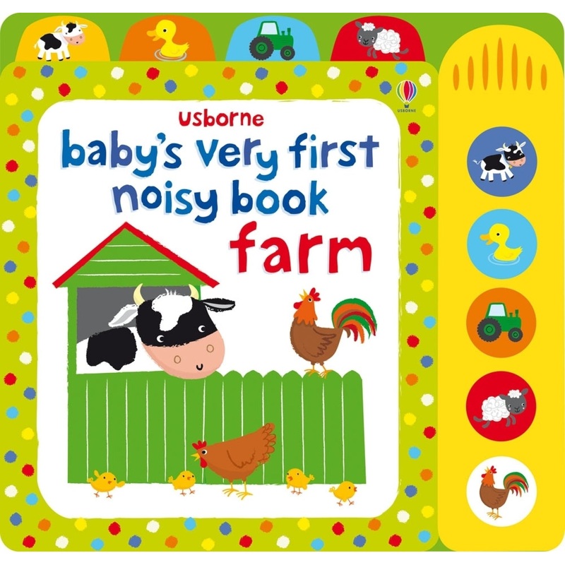 Baby’s Very First Noisy Book Farm