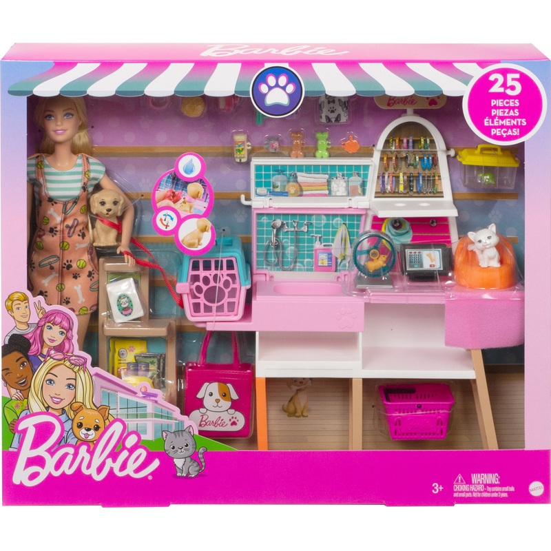 Barbie Doll And Playset