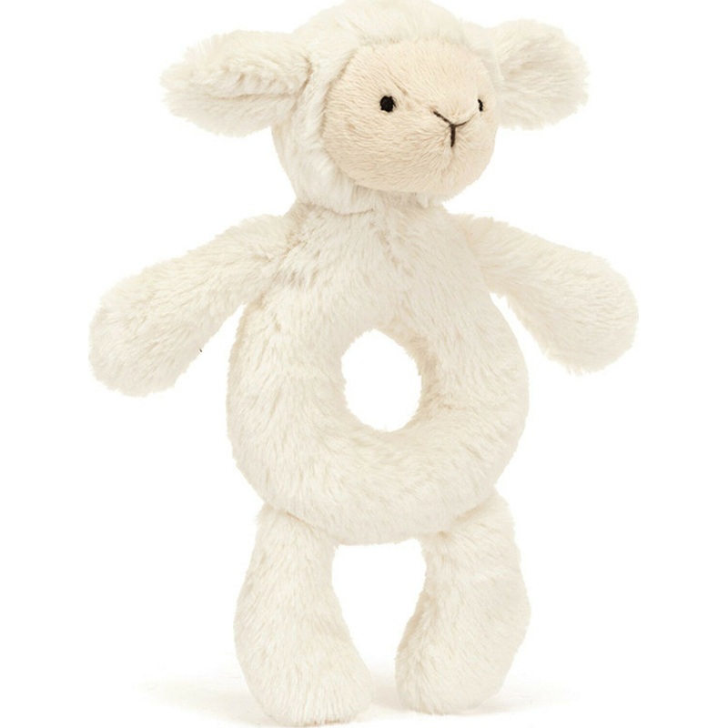 Bashful Lamb Ring Rattle