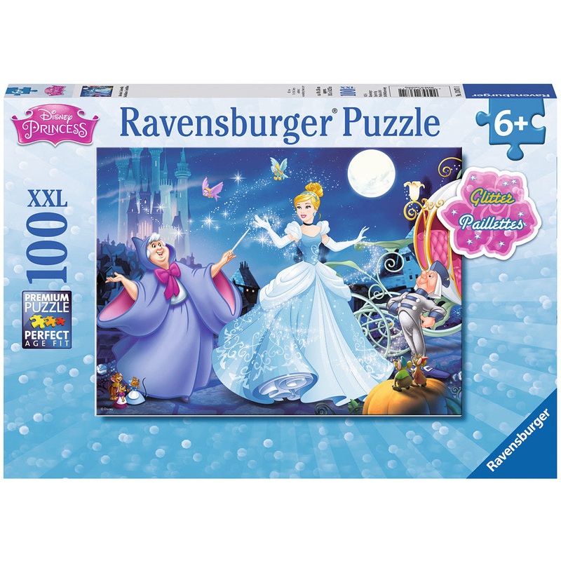 Adorable Cinderella (100 pc Glitter Puzzle)