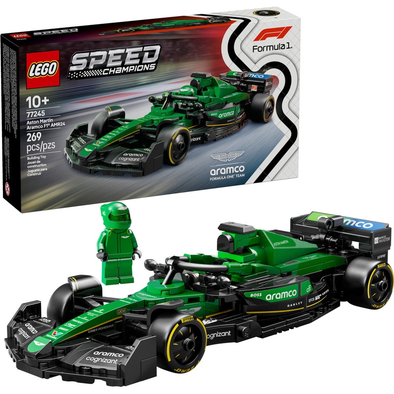 LEGO Speed Champions: Aston Martin Aramco F1 AMR24 Race Car