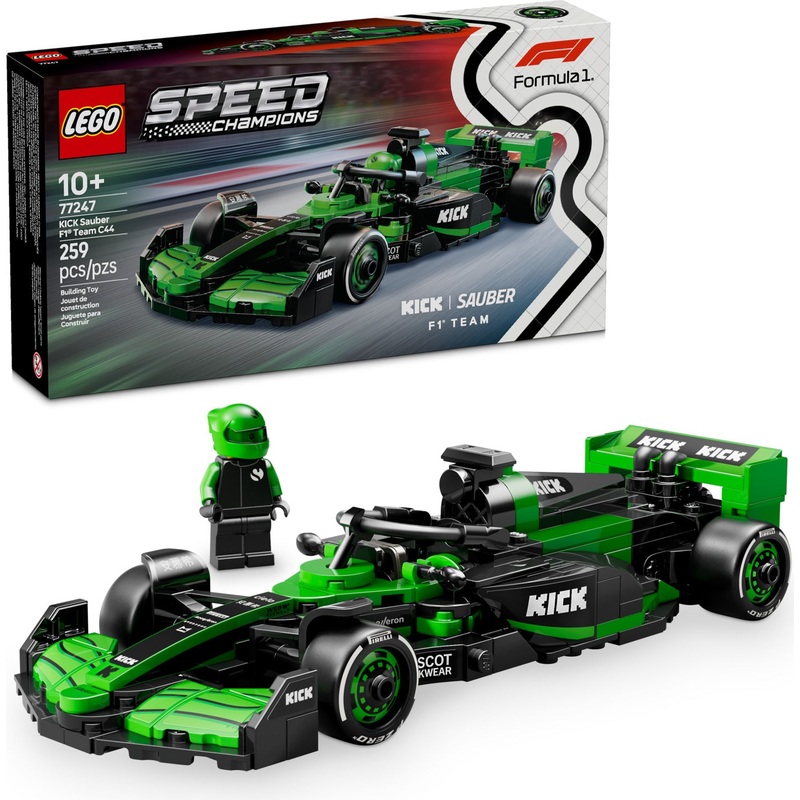 LEGO Speed Champions: KICK Sauber F1 Team C44 Race Car