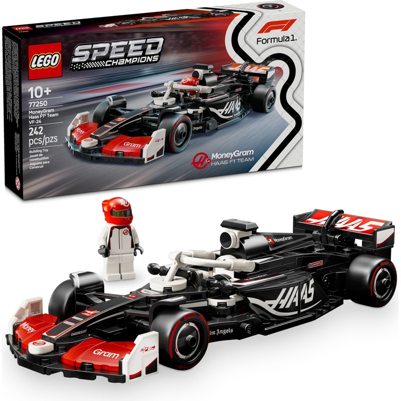 LEGO Speed Champions: MoneyGram Haas F1 Team VF-24 Race Car