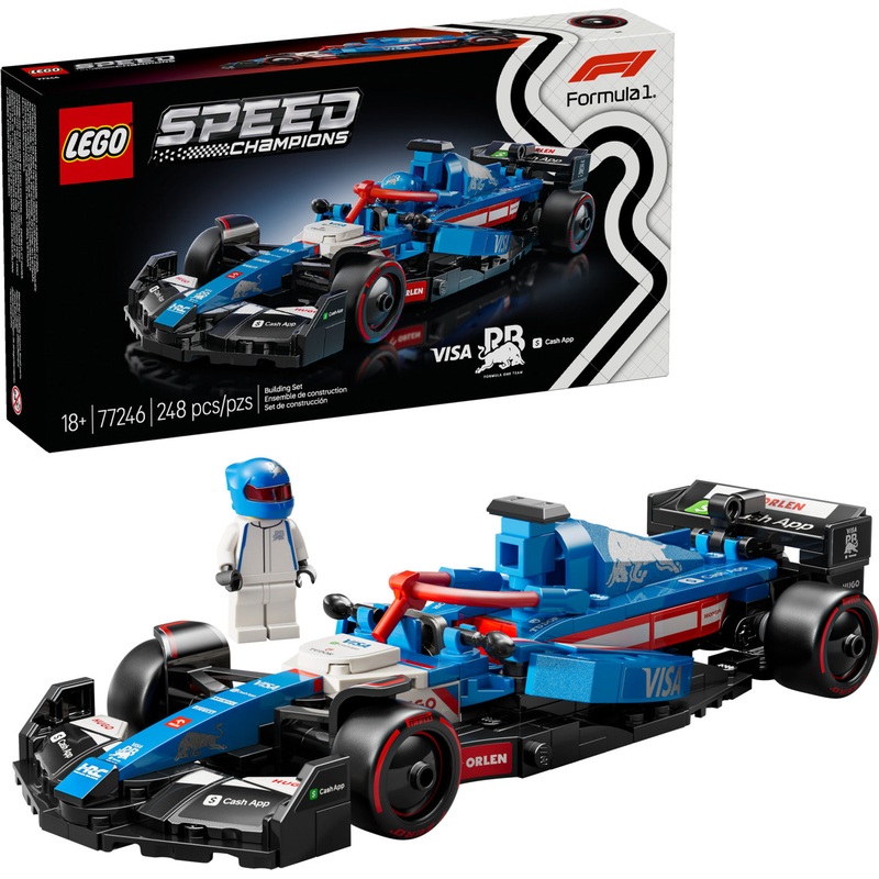 LEGO Speed Champions: Visa Cash App RB VCARB 01 F1 Race Car