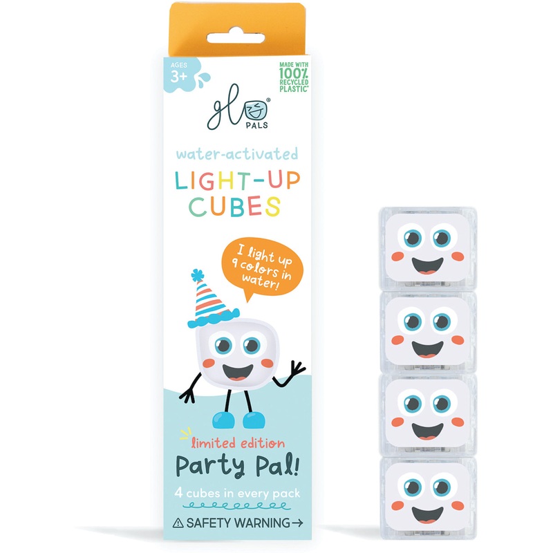 Light-Up Cubes Limited Edition Party Pal! – 4 Pack
