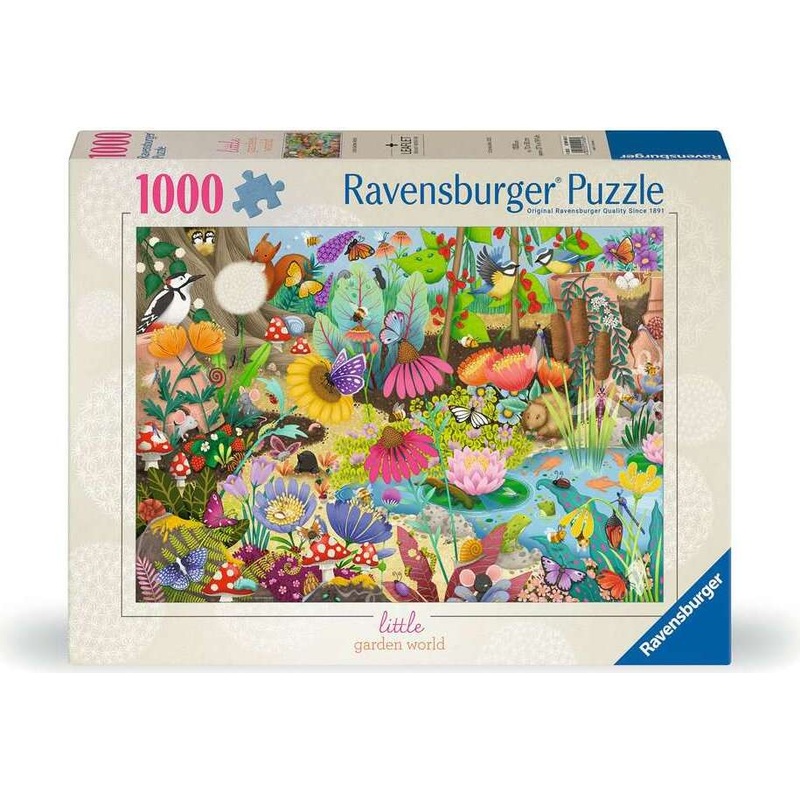 Little Garden World 1000 Pc Puzzle