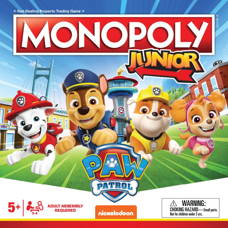 MONOPOLY JR: PAW Patrol