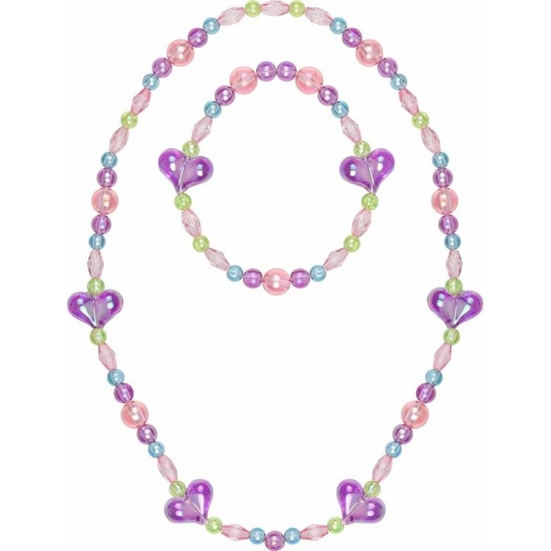 My Heart Will Go On Necklace & Bracelet Set