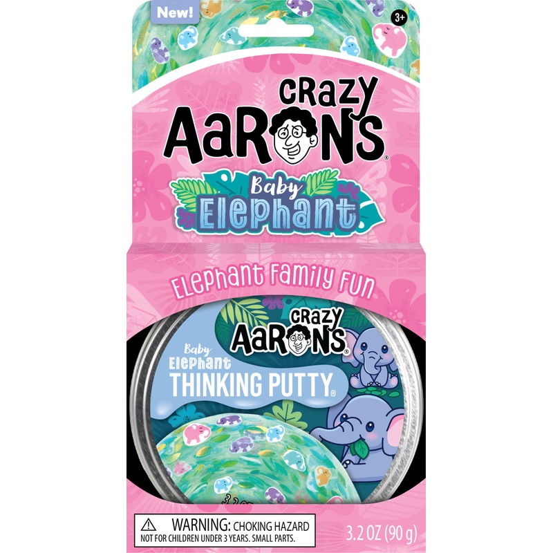 Baby Elephant Thinking Putty (4 Tin)