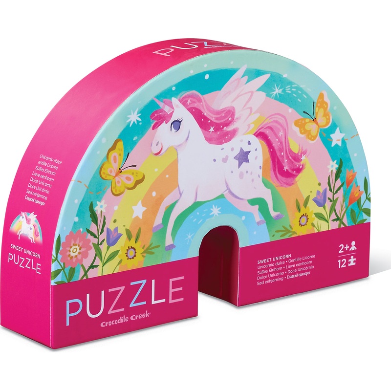 12-pc Mini Puzzle – Sweet Unicorn